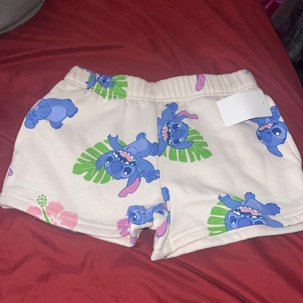 Girls stitch shorts